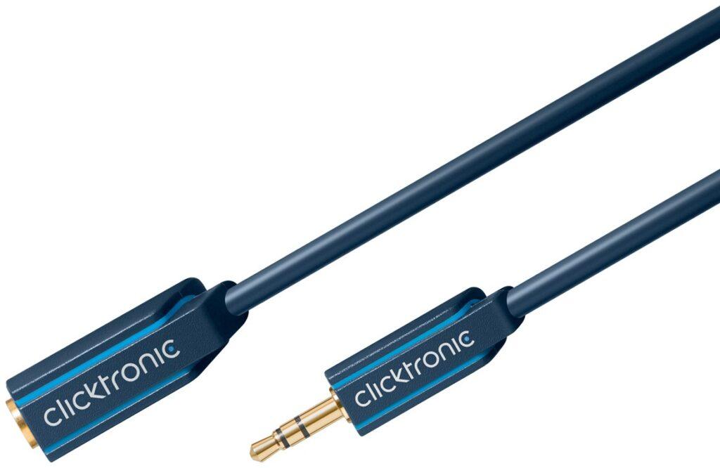 cablu prelungitor audio profesional jack 35 mm 15m mama tata stereo ofc cupru fara oxigen clicktronic 3