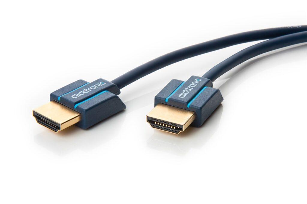 cablu profesional ultra slim 4mm hdmi 2m tata tata arc ultra hd 4k 60hz cu ethernet ofc awg34 clicktronic