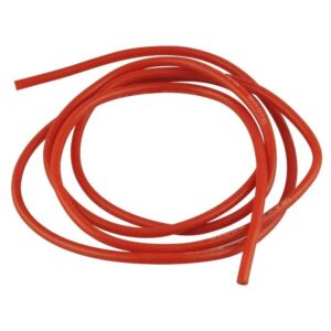 cablu siliconic multifilar 18awg 082mm2 rosu 1m liniar