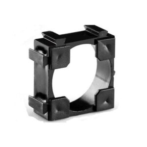 carcasa cilindrica clips 1x 18650