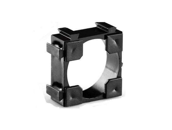 carcasa cilindrica clips 1x 18650