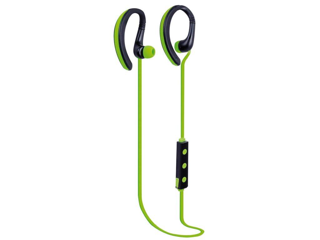 casti sport bluetooth cu microfon hmp 1215 bt verde trevi