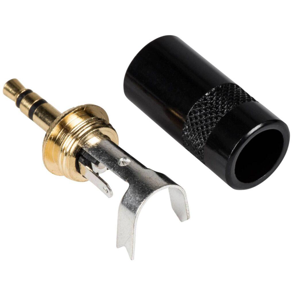 conector jack 35 mm stereo tata aurit profesional neutrik rean 2