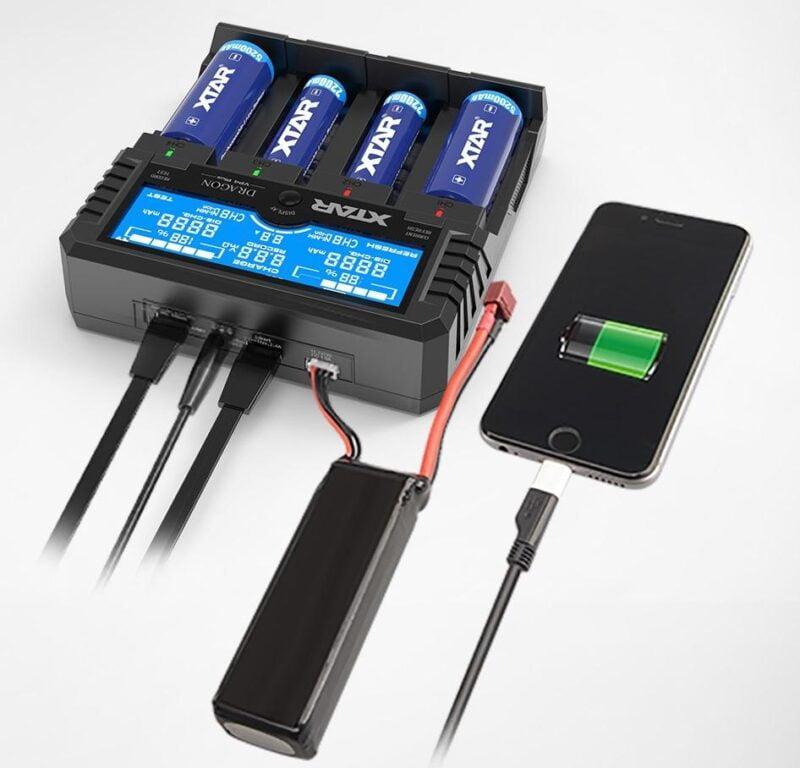 incarcator universal 4x li ion ni mh lcd vp4 plus xtar 14