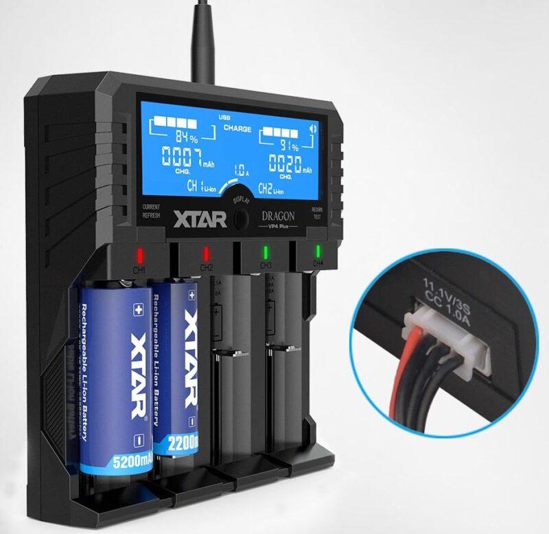 incarcator universal 4x li ion ni mh lcd vp4 plus xtar 16