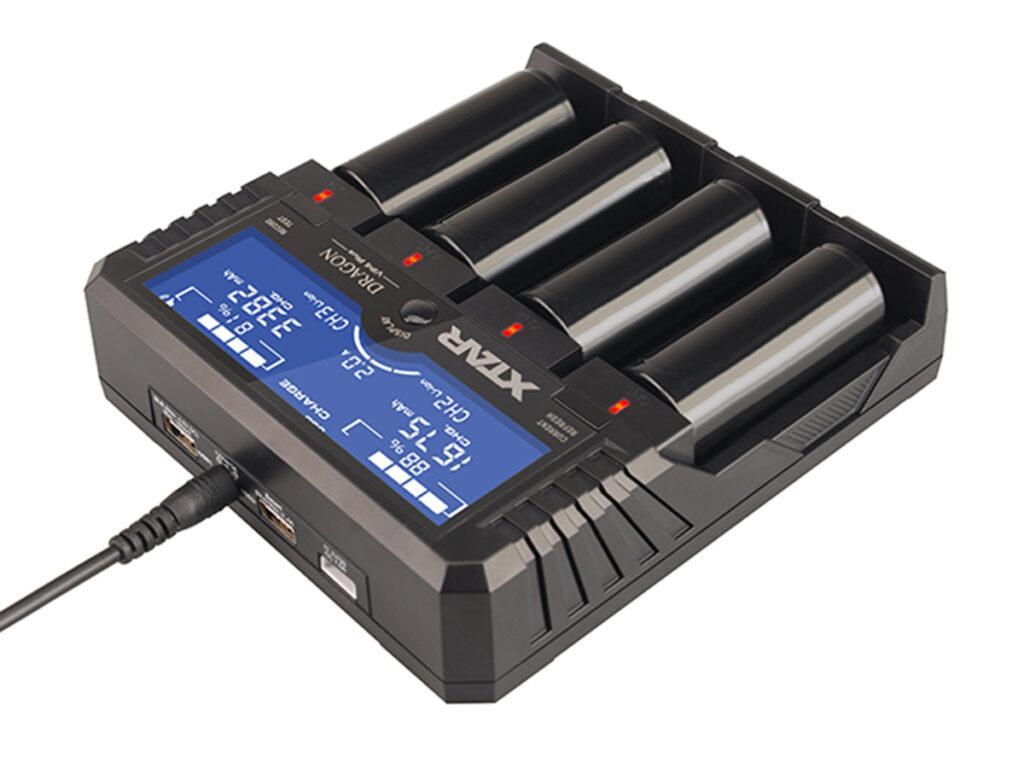 incarcator universal 4x li ion ni mh lcd vp4 plus xtar 2