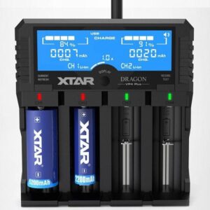 incarcator universal 4x li ion ni mh lcd vp4 plus xtar
