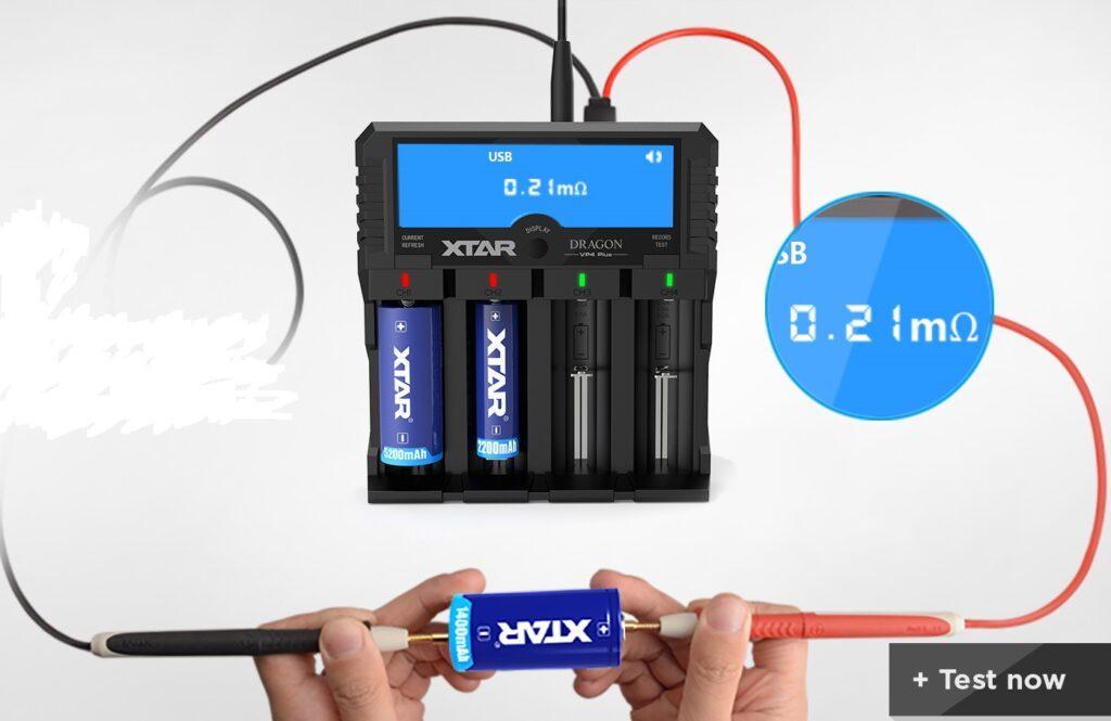 incarcator universal 4x li ion ni mh lcd vp4 plus xtar 4