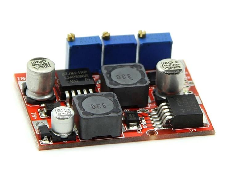 modul step up down 3a lm2596s dc dc lm2577s