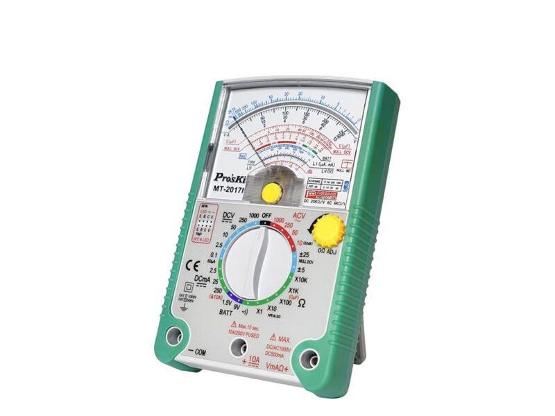 multimetru analogic cu functie de protectie proskit mt 2017n 4
