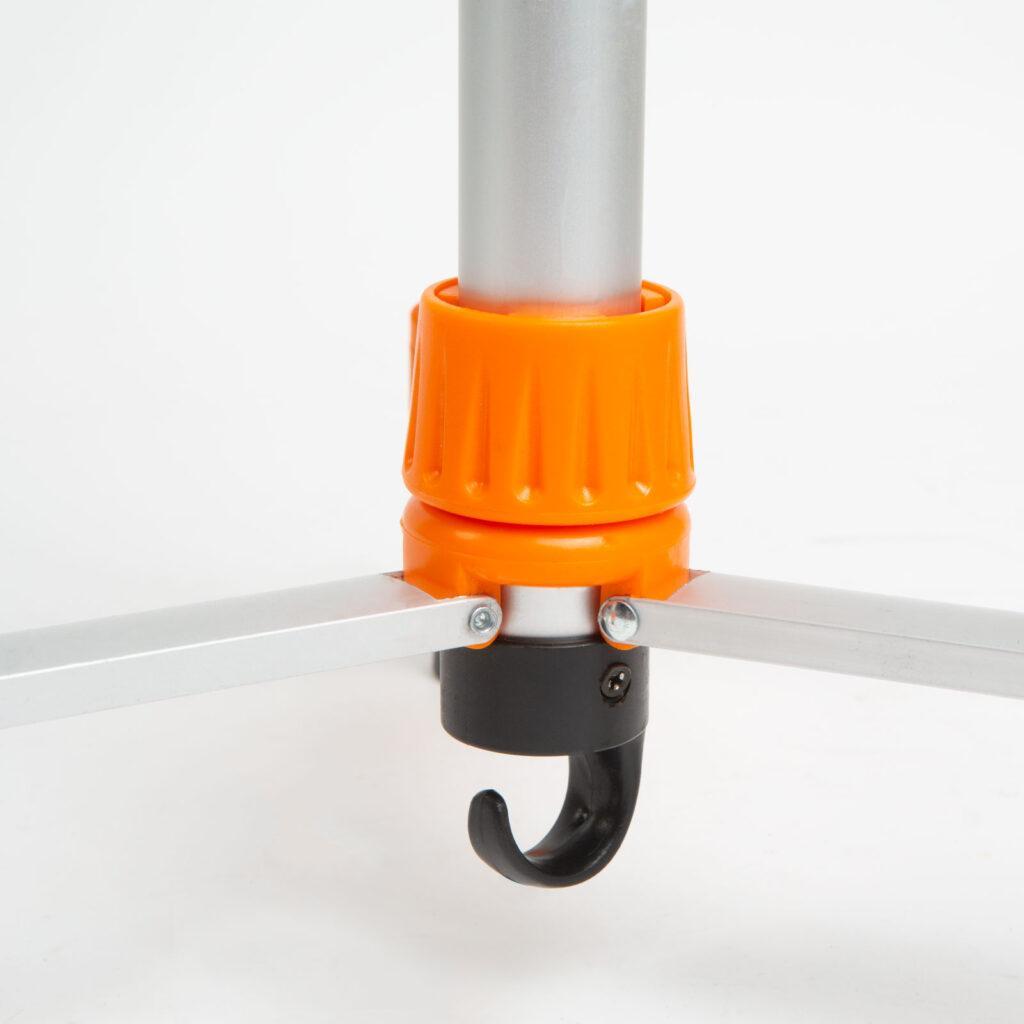 trepied din aluminiu rezistent cu boloboc 57 144 cm handy 10052