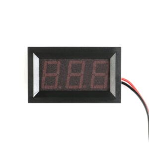 voltmetru digital 45 30v cu display rosu
