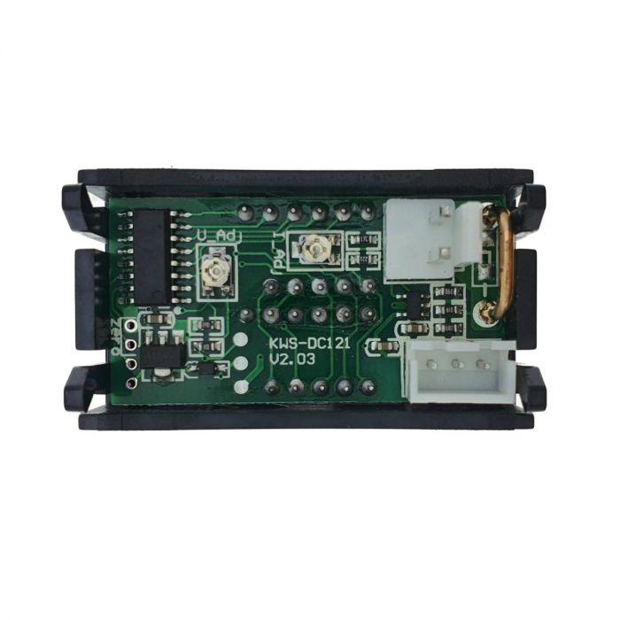 voltmetru si ampermetru 0 10a rosu dc 4 30v volt amp 10a 3