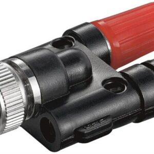 adaptor bnc tata 2x banana 4mm mama rosu negru goobay 11401
