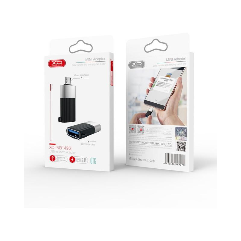 adaptor usb mama tata micro usb xo xo nb149 g 1