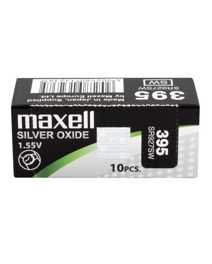 baterie ceas maxell sr927sw v395 sr57 155v oxid de argint 1buc 1