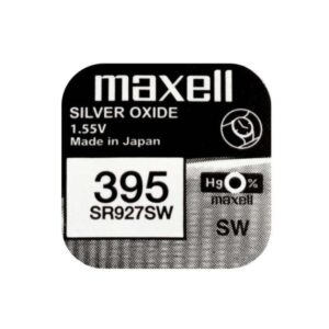 baterie ceas maxell sr927sw v395 sr57 155v oxid de argint 1buc