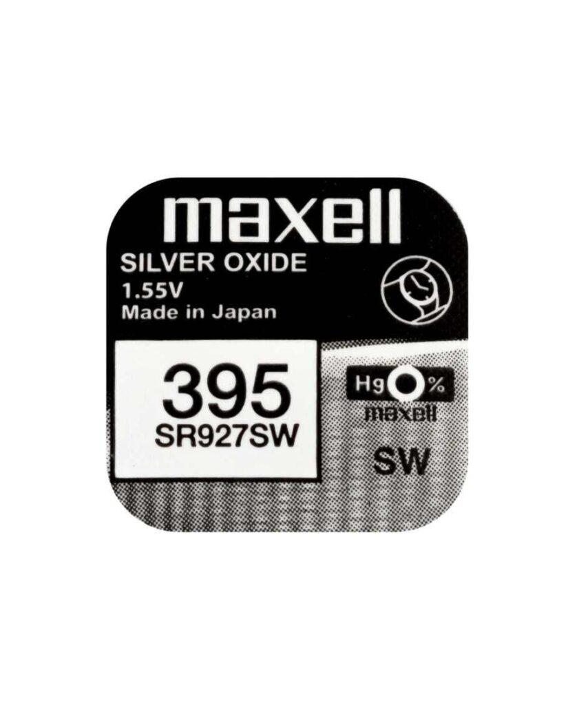 baterie ceas maxell sr927sw v395 sr57 155v oxid de argint 1buc