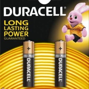 baterii alcaline aaa r03 duracell basic 2buc blister