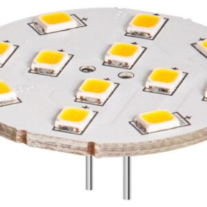 bec led g4 123 2w 12v alb cald 3000k 230lm goobay 30586