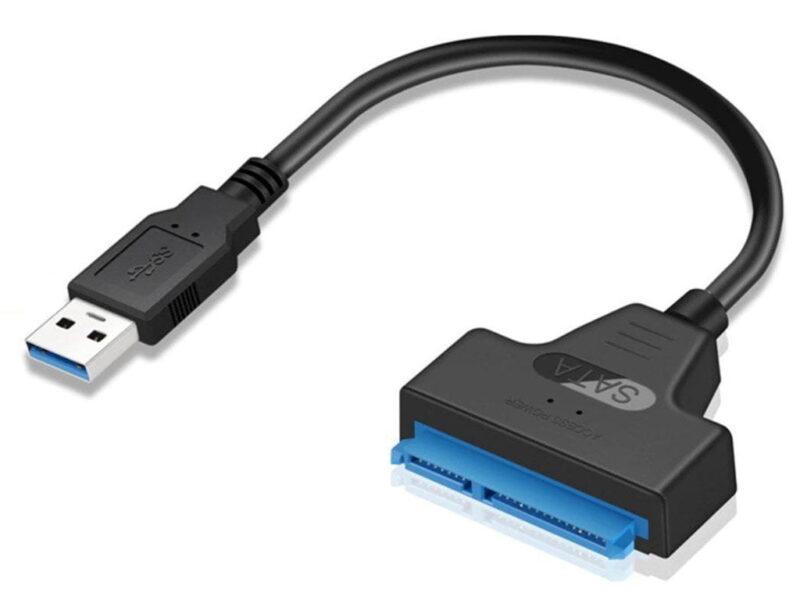 cablu adaptor convertor usb 30 sata 22 pini pentru hdd si ssd
