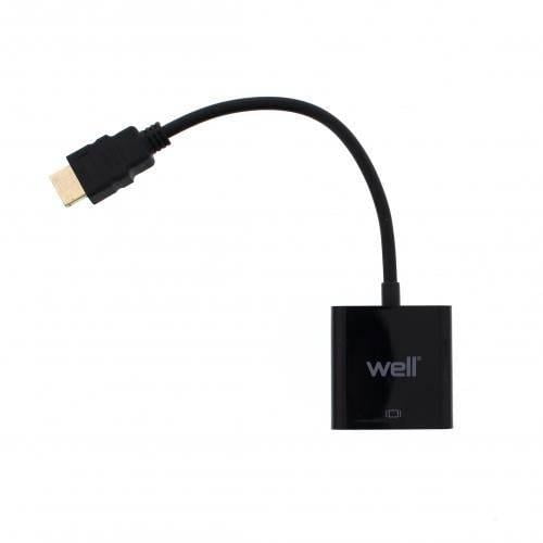 cablu adaptor hdmi tata la vga mama well 2