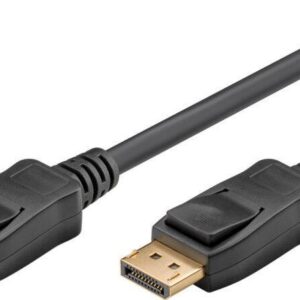 cablu displayport displayport v20 1m 8k 60hz 4k 120hz full hd 1080p 240hz negru goobay 58532