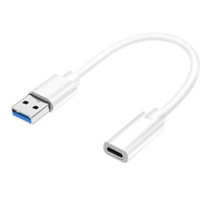cablu otg usb 30 a tata usb 31 mama 01m alb