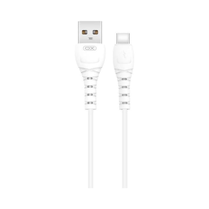 cablu xo nb165 usb type c usb 1m alb 3a xo nb q165 bk 1