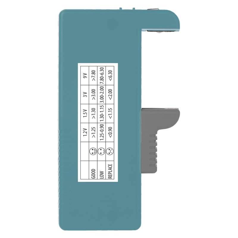 tester baterie cu display digital aaa aa c d 9 v buton 15v vuni d3 n0322 emos 4