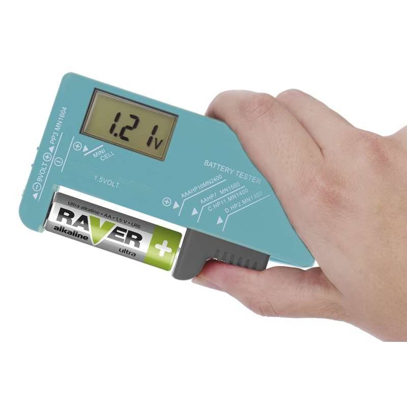 tester baterie cu display digital aaa aa c d 9 v buton 15v vuni d3 n0322 emos 5