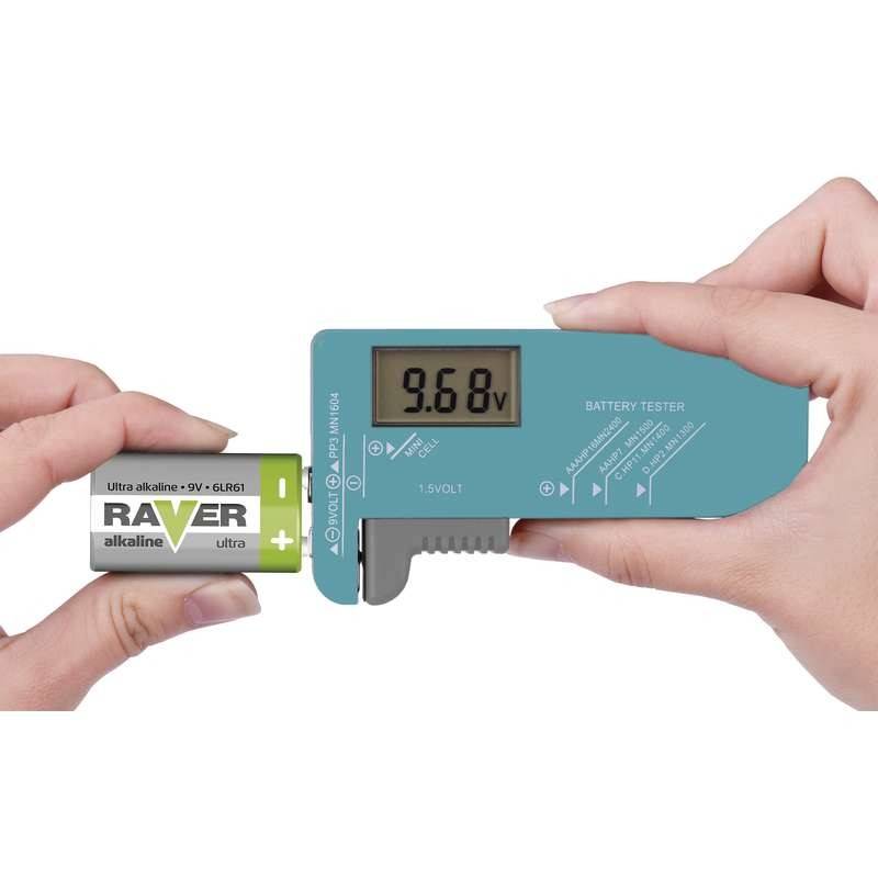 tester baterie cu display digital aaa aa c d 9 v buton 15v vuni d3 n0322 emos 6