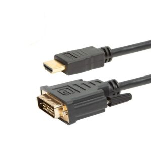 Cablu 24+1 Dvi D La Hdmi Cu Conectoare Placate Cu Aur Delight