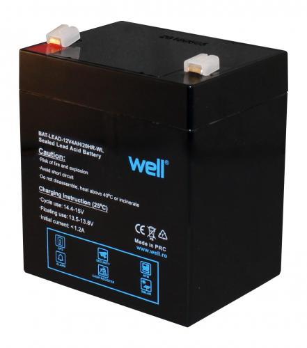 acumulator plumb acid 12v 4ah well 1