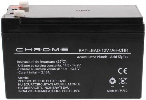 acumulator plumb acid 12v 7ah chrome 151x65x95mm 1