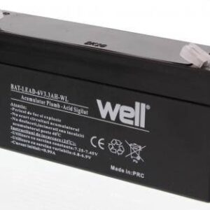 acumulator plumb acid 6v 33ah well bat lead 6v33ah wl
