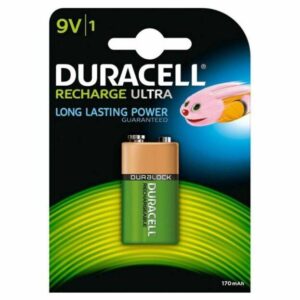 acumulator recharge ultra duracell 9v 170mah 265x175x485mm