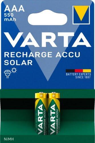 acumulatori solar r3 aaa ni mh 550mah 12v 2buc blister varta 56733 1