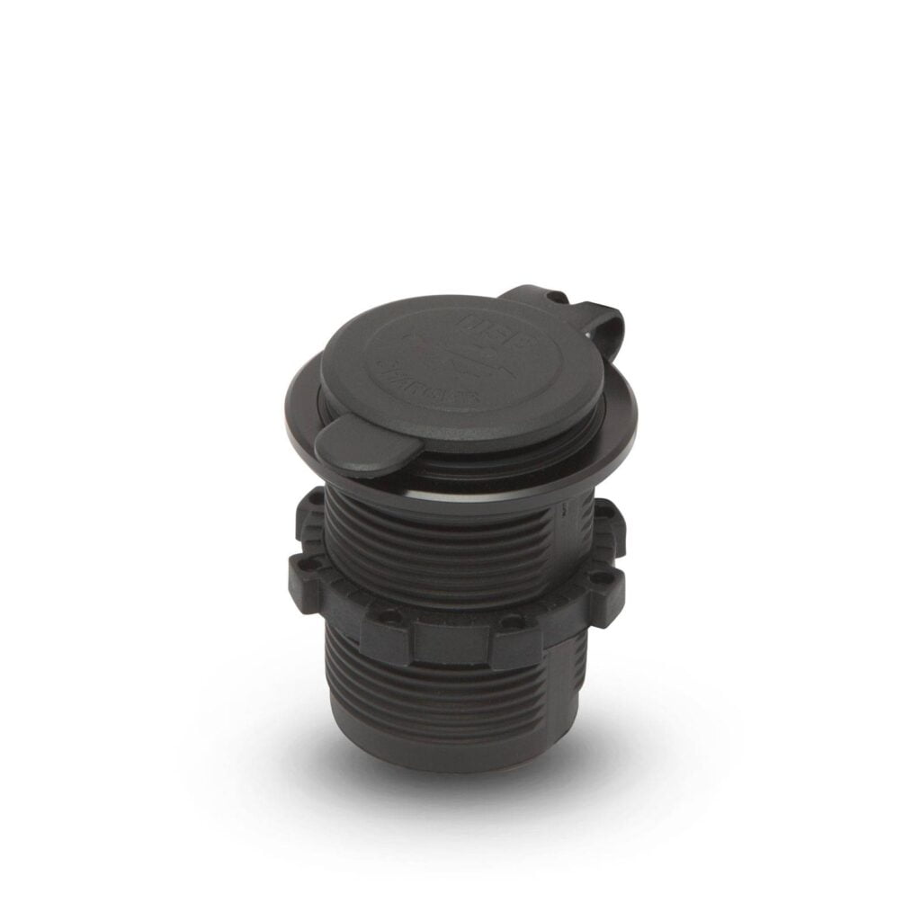 adaptor auto cu lumina albastra usb 31a instalabil in locas bricheta 1224v m n c 2