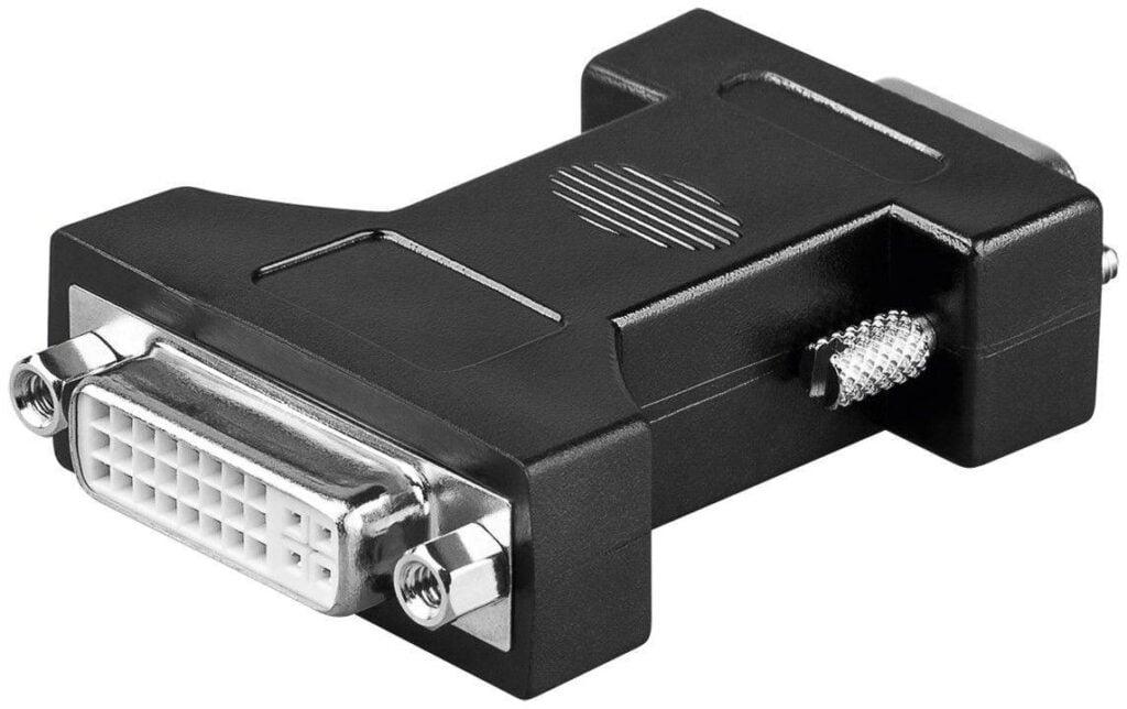 adaptor dvi i 245 mama la 15 pini hd tata vga goobay