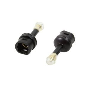 adaptor fibra optica mufa 35 mm mini toslink soclu logilink ca1014