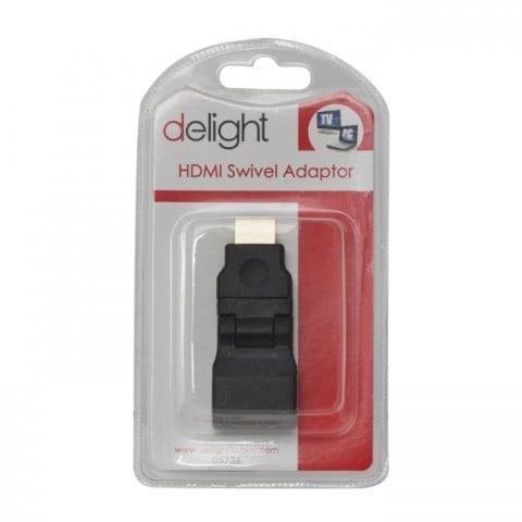 adaptor hdmi la hdmi cu rotire delight 3