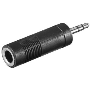 adaptor jack 35 mm stereo la jack 635 mm stereo mama goobay
