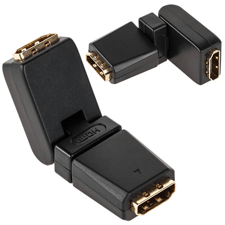 adaptor prelungire hdmi cu rotatie mama mama