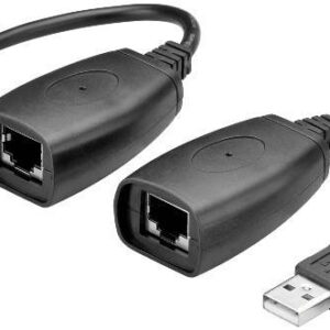 adaptor prelungitor usb la cat5 extender max 40m usb2 ext eth 40m