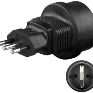 adaptor priza schuko italian goobay