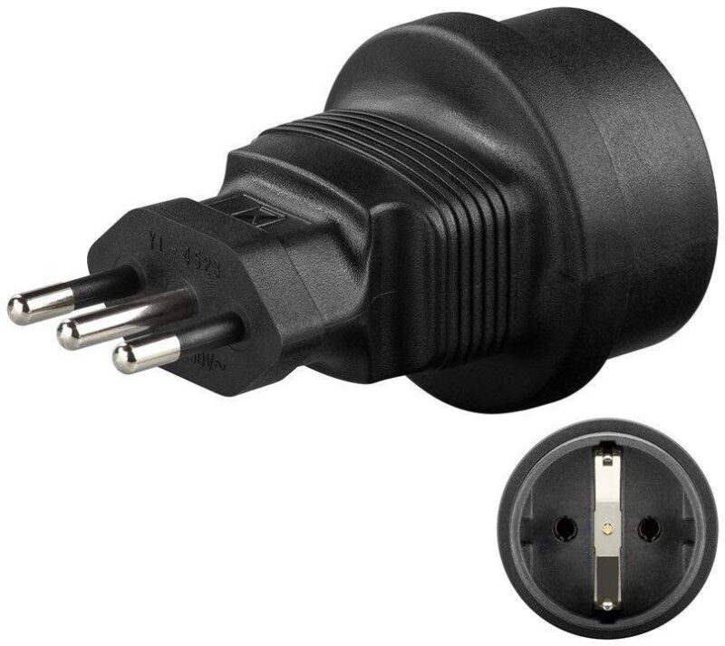 adaptor priza schuko italian goobay