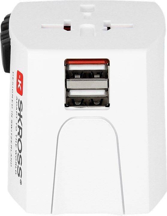 adaptor priza skross universal cu 2 porturi usb 1