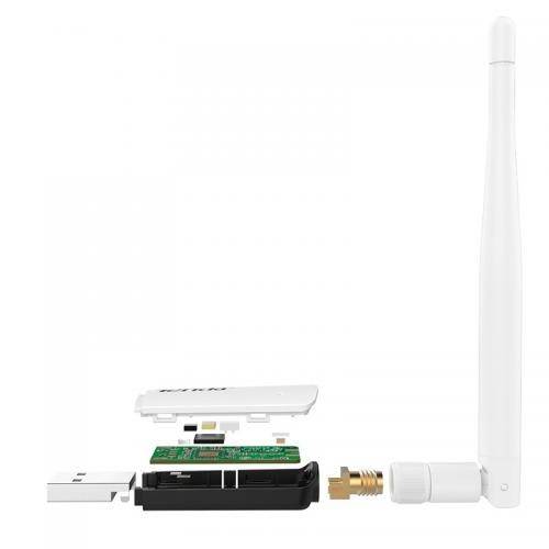 adaptor retea usb 20 wireless n 300mbps antena externa u1 tenda 1