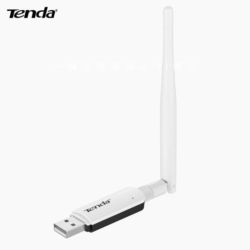 adaptor retea usb 20 wireless n 300mbps antena externa u1 tenda 6